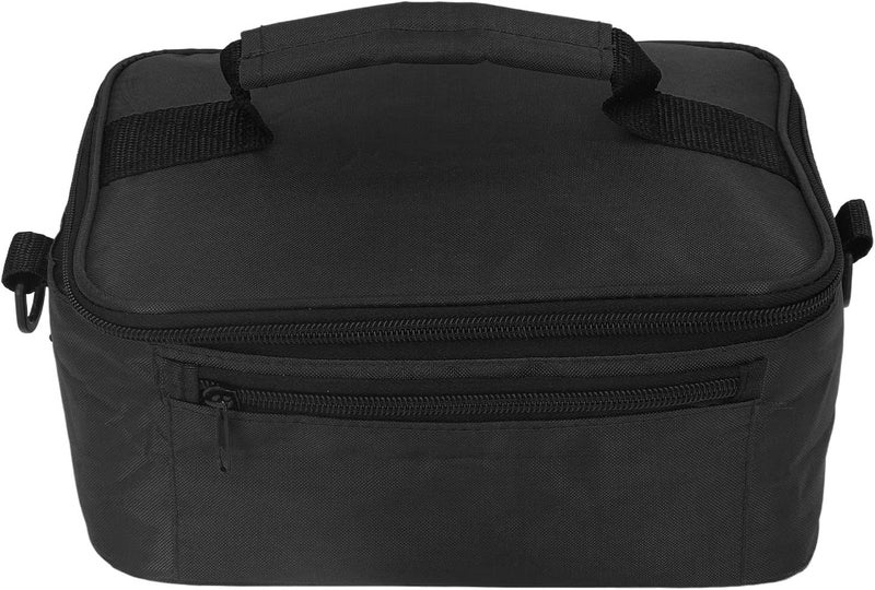 woobles Food Warming Tote, Portable Mini Oven Oxford Cloth Control Temperature Wide Applicable for Home (Black) - Image 1